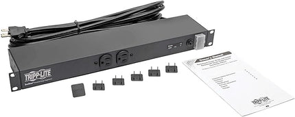 Tripp Lite 12-Outlet Rackmount PDU Isobar Surge Protector Power Strip, 15A, 3840 Joules, 15ft Cord with 5-15P Plug, 1U Rack-Mount, Lifetime Manufacturer's Warranty & $25,000 Insurance (ISOBAR12ULTRA)