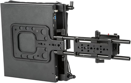 Ikan 12-inch Portable Teleprompter Kit, Adjustable Glass Frame, Easy to Assemble, Extreme Clarity (PT1200) - Black