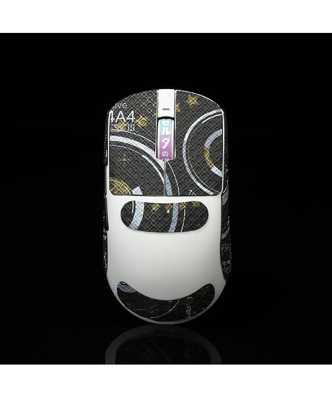 Gamer Mouse Grip Tape Sticker for VGN Dragonfly R1 Pro MAX VXE Non Slip Suck Sweat Pre Cut Easy Install M4A4