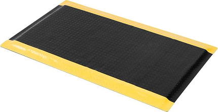 Anti Fatigue Mats Industrial 3' x 6' 15/16" Thick Sponge Base Heavy Duty Commercial Diamond Plate Ergonomic Standing Floor Mat Industrial Floor Mats Helps Relieve Back and Leg Soreness