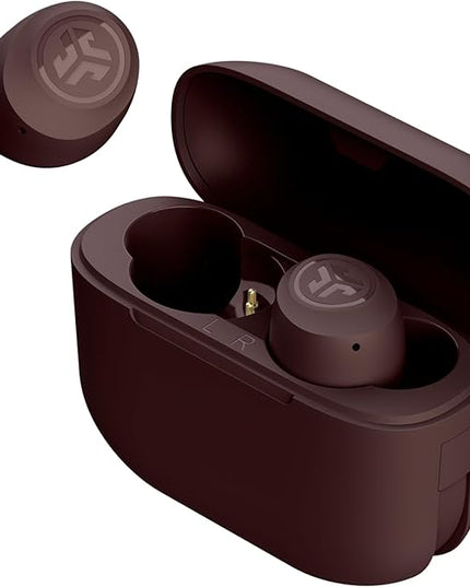 JLab Go Air Pop+ Tones True Wireless Earbuds, in Ear Headphones, Bluetooth Earphones, 35H Playtime Ear Buds, Bluetooth Earbuds with Microphone, USB-C Charging Case, Dual Connect, EQ3 Sound, (4975 C)