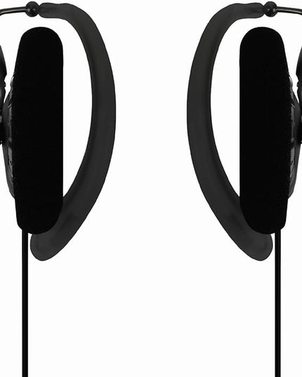 Koss KSC75 Portable On-Ear Clip Headphones, Retro Style, Ultra Lightweight, Grey