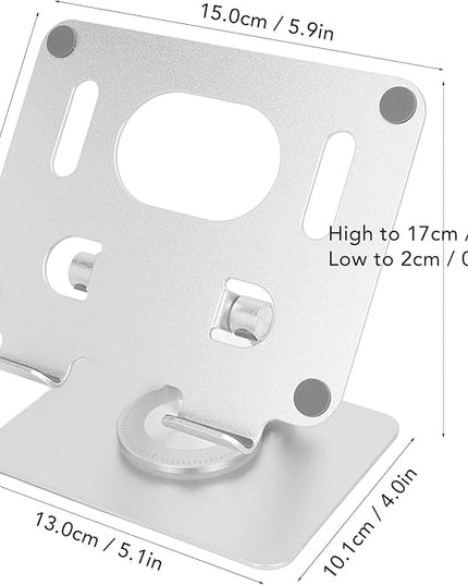 Foldable Laptop Stand, 360 Degree Rotation Adjustable Ergonomic Computer Stand, Portable Tablet Stand Holder for 4.7-12in Laptop