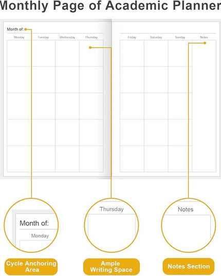 Academic Planner for 2026 or Anytime – A5 Undated Weekly Student Planner For Homeschool, High School, College & Nursing Students, 200 Pages, 5.8" x 8.5", Crushed Flower