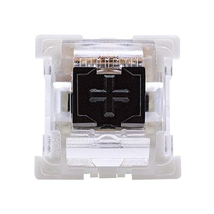 Outemu Black Switches,30-Pack, 3-Pin Linear Heavy 65gf Dustproof Key RGB Switches - Cherry MX Equivalent Replacement for Mechanical Keyboard