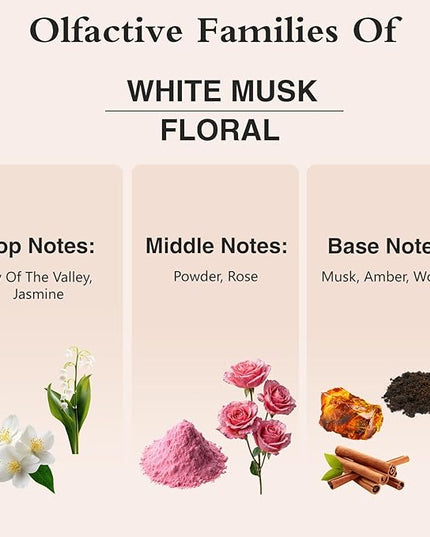 100ML/3.38fl.oz White Musk Fragrance Oils, PHATOIL White Musk Oil for Diffuser, Humidifier, Scented Oils for DIY Soap, Candle Making with Premium Glass Dropper