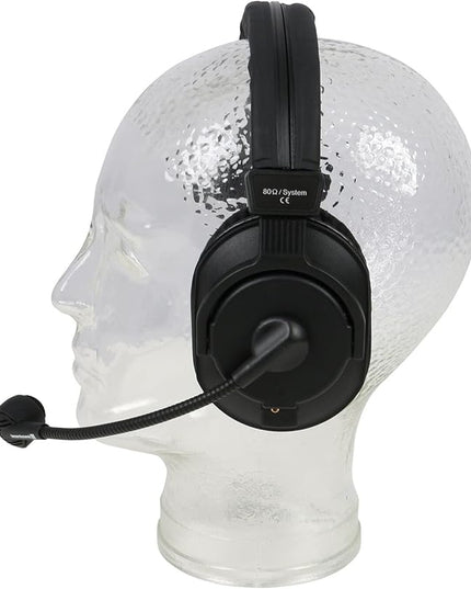 Beyerdynamic DT-280-MKII-200-80 Single-Ear Headset with Dynamic Hypercardioid Microphone, 80 Ohms