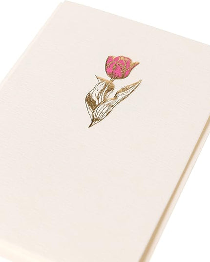 Graphique Tulip Cards | Pack of 10 Cards with Envelopes | Blank Inside | All Occasion Greetings | La Petite Presse Collection | Embossing and Gold Foil Accents | Boxed Set | 3.25" x 4.75"