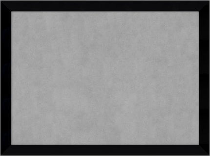 Amanti Art Black Framed Magnetic Board 23x31 Medium Vision Board for use with Magnets, 100% Metal Sheet to Display Items as Office Decor or for Home Organization in mudroom, Kitchen or Kids Room