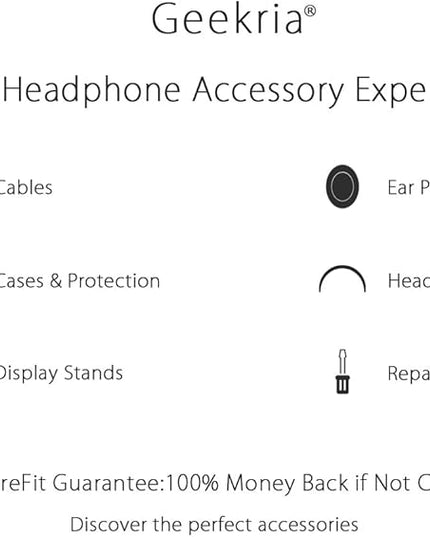 GEEKRIA 2.5mm Male to 3.5mm (1/8'') Balanced Female Headphones Adapter for 3.5mm 4-Pole Cable Connected to Balanced 2.5mm Player Device, Aluminum Alloy Conversion Audio Plug, Gold Plated
