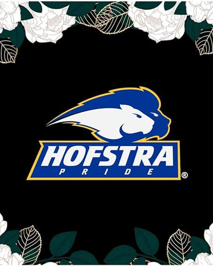 Mouse Pad, Fabric, Hofstra University Standard/Floral White