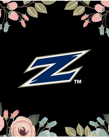 Mouse Pad, Fabric, University of Akron Standard/Floral Pink
