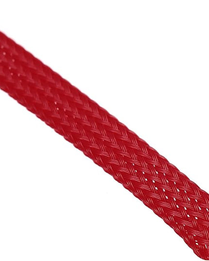 uxcell PET Expandable Sleeving 25ft 1/4" Red Cable Management Sleeve Cord Organizer for Wrap Protect Cable
