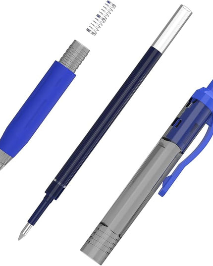 EYEYE G-103 Retractable Gel Pens 0.7mm, 25 Pack 0.7 mm Blue Ink Medium Point Ballpoint Pen Quick Drying, Pen Fine Point Smooth Writing Pens for for Office School Supplies