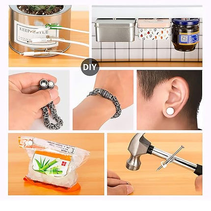 MIN CI 100 Pcs Neodymium Disc Magnets 9mm x 3mm