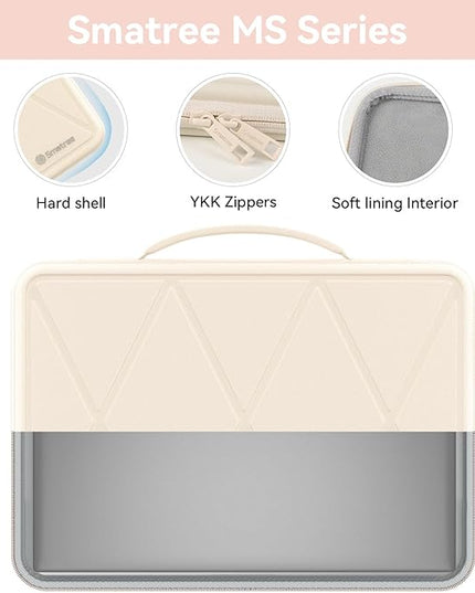 Smatree MS89T Hard EVA Protective Sleeve with Stand Compatible for 16 inch HP ProBook 4 G1a/G1i, for 16 inch HP EliteBook 6/8 G1i/G1a Waterproof Sleeve, White