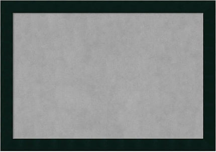 Amanti Art Black Framed Magnetic Board 28x40 Large Vision Board for use with Magnets, 100% Metal Sheet to Display Items as Office Decor or for Home Organization in mudroom, Kitchen or Kids Room