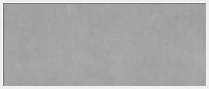 Amanti Art White Framed Magnetic Board 21x49 Oversize Vision Board for use with Magnets, 100% Metal Sheet to Display Items as Office Decor or for Home Organization in mudroom, Kitchen or Kids Room