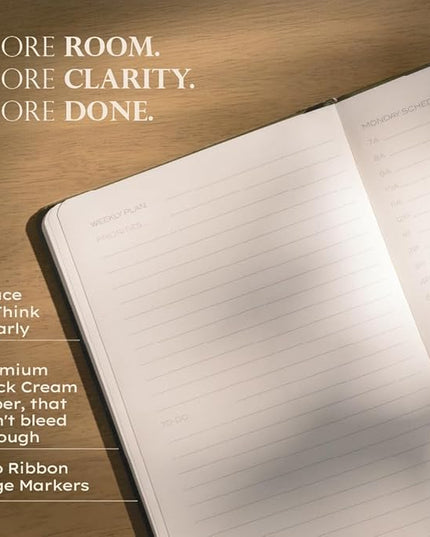 Anecdote 2026 Planner: A Monthly, Weekly & Daily Planner 2026 for Planning Your Success - A5 Size Hardcover Start Anytime and Achieve your Goals - Black
