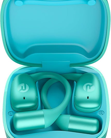 Raycon Essential Open Earbuds – True Wireless Open Ear Bluetooth 6.0 Headphones, Ultra-Lightweight, Comfort Hook Design, IPX4 Water Resistant, 36 Hours of Battery Life (Mint)