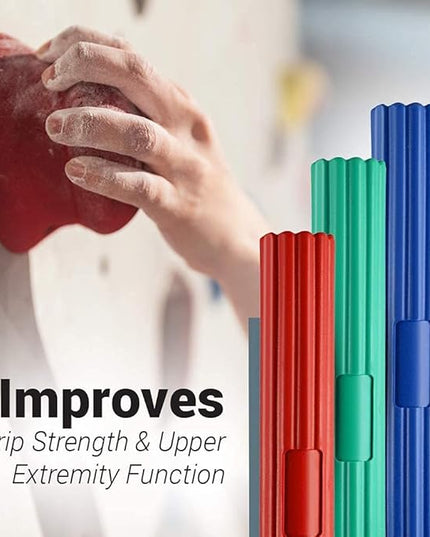 Logest Twist Hand Exerciser Bars for Physical Therapy - Relieves Tendonitis Pain & Improve Grip Strength - Tennis Elbow, Golfer's Elbow, Tendonitis, Wrist, Forearms Pain Relief Hand Therapy Bar