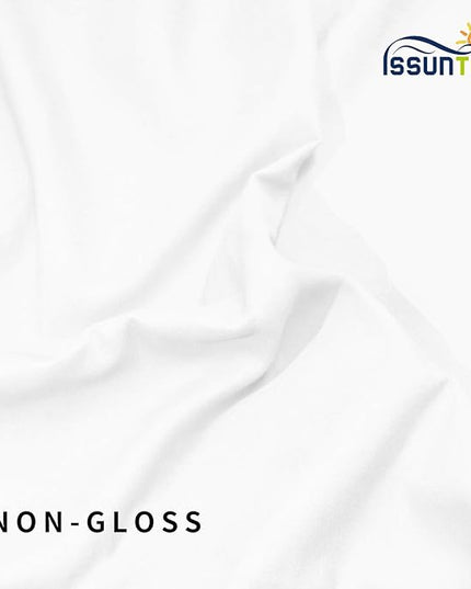 ISSUNTEX 10X24 ft Background Muslin Backdrop, Photo Studio, Collapsible High Density Screen for Video Photography and Television-White