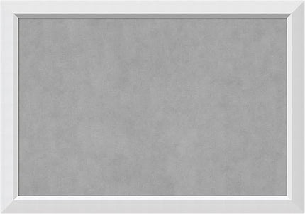 Amanti Art White Framed Magnetic Board 28x40 Large Vision Board for use with Magnets, 100% Metal Sheet to Display Items as Office Decor or for Home Organization in mudroom, Kitchen or Kids Room