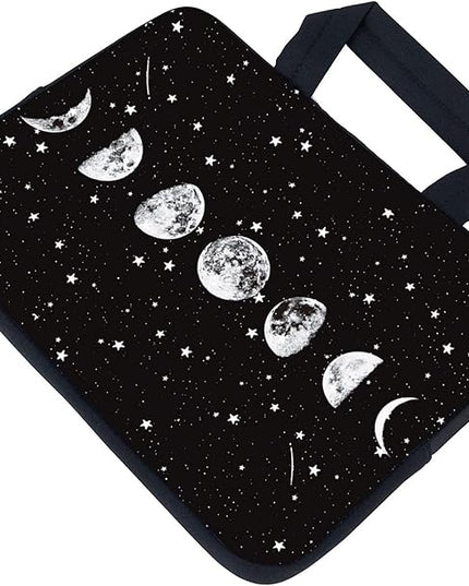 AMARY Laptop Sleeves 11.6" 12" Laptop Handle Bag Neoprene Notebook Carrying Pouch Chromebook Sleeves case Ultrabook Case Tablet Cover Fit Apple MacBook Air HP DELL Lenovo Asus for Men Women (Moon)