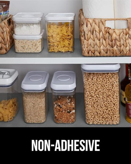 GORILLA GRIP DripGuard Shelf Liner, Non Adhesive Drawer and Kitchen Cabinet Protector, Slip Resistant BPA Free Smooth Surface Plastic Liners for Cabinets, Bathrooms, Closets, 12x120 Inch, Gray