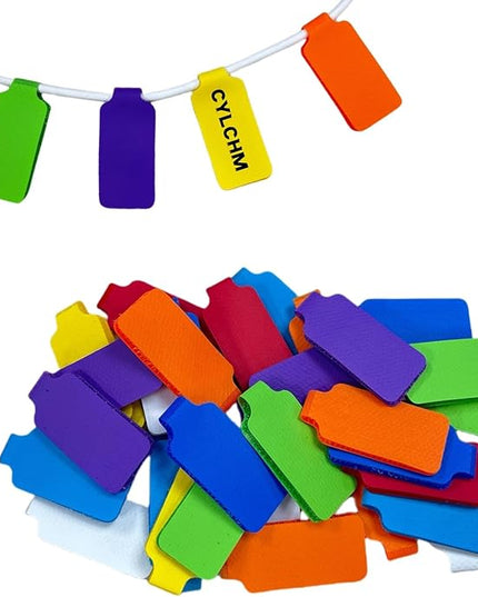 24PCS Multi-Color Cable Ties - Reusable Fastening Straps for Electronics and Cord Organizer, 8 Colors