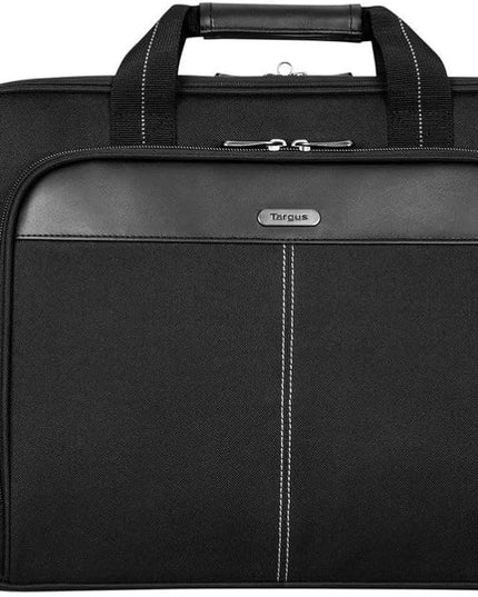 Targus Classic Slim Laptop Bag - Ergonomic Briefcase and Messenger Bag - Spacious Foam Padded for Laptops and Under