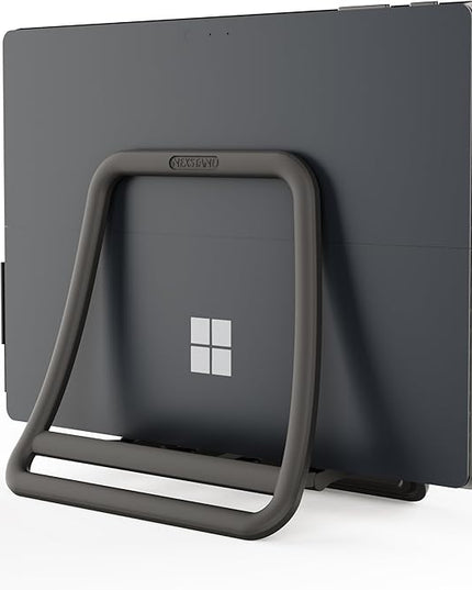 Nexstand K11 Vertical Laptop Stand for Desk,White Desktop Notebook Dock,Vertical Laptop Holder Space-Saving Organizer for All MacBook, Surface, Samsung, HP, Dell