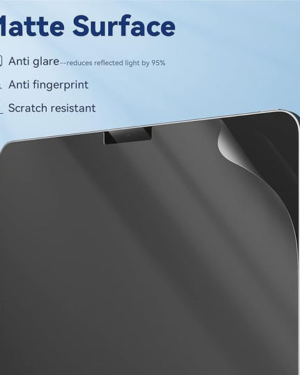 2pack Anti Blue Light Screen Protector Compatible with iPad Pro 12.9 Inch 2022/2021/2020/2018 (6th/5th/4th/3rd Generation), HD Clear Eye Protection Matte Anti Glare iPad 12.9 In Screen Film Cover
