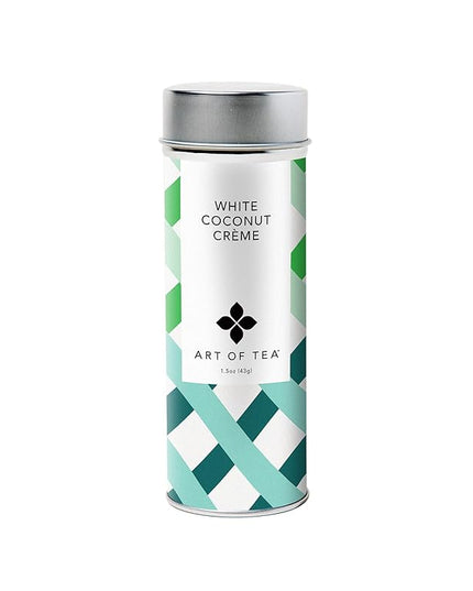 Art of Tea | White Coconut Crème 1.5oz | Artisan Loose Leaf Tea Tin