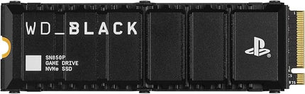 WD_Black 8TB SN850P NVMe M.2 SSD Officially Licensed Storage Expansion for PS5 Consoles, up to 7200MB/s, with heatsink - WDBBYV0080BNC-WRSN