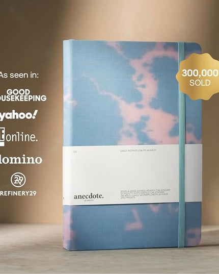 Anecdote 2026 Planner: A Monthly, Weekly & Daily Planner 2026 for Planning Your Success - A5 Size Hardcover Start Anytime and Achieve your Goals - Tie Dye