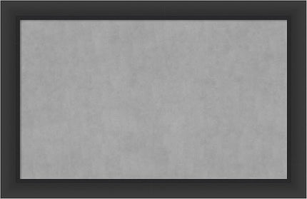 Amanti Art Black Framed Magnetic Board 29x45 Large Vision Board for use with Magnets, 100% Metal Sheet to Display Items as Office Decor or for Home Organization in mudroom, Kitchen or Kids Room