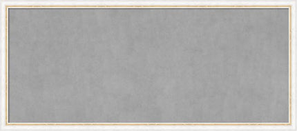 Amanti Art White Framed Magnetic Board 22x50 Oversize Vision Board for use with Magnets, 100% Metal Sheet to Display Items as Office Decor or for Home Organization in mudroom, Kitchen or Kids Room