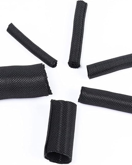 Sonoreboom Braided Wire Loom Mesh Woven Split Sleeving Easy to Anywhere, Maintaining, Removing or Adding Cable/Wire/Harness/Pip (3/4" - 36 Feet)