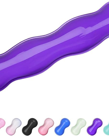 Gel Wrist Rest for Keyboard and Mouse, Wrist Rest for Keyboard, Mouse Wrist Support, Pain Relief, Cool Touch, Non-Skid, Keyboard Wrist pad