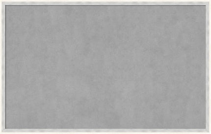 Amanti Art White Framed Magnetic Board 21x33 Large Vision Board for use with Magnets, 100% Metal Sheet to Display Items as Office Decor or for Home Organization in mudroom, Kitchen or Kids Room