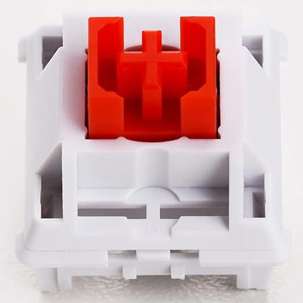 WS Red Mechanical Keyboard Linear Lubed Switches(35 Pcs)