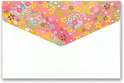 KUDOS.JP Cute Kawaii Japanese Stationery Letter Writing Paper Set with 8 Writing Papers and 4 Envelopes