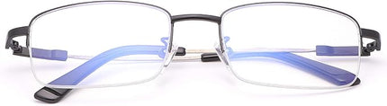 Progressive Multifocus Computer Reading Glasses Blue Light Blocking No Line Lenses Multifocal Readers for Men and Women