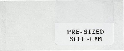 Brady Authentic (M21-18-427) Pre-Sized Self Laminating Vinyl Wraps for Data/Telecomm, Electrical, Lab, Wire/Cable, Black on White Material - Designed for M210, M210-LAB, M211 Printers, 0.75" H x 1" W
