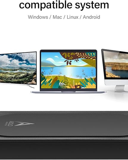 2TB Ultra Slim Portable External Hard Drive HDD-USB 3.0 for PC, Mac, Laptop, PS4, Xbox one,Xbox 360-Super Fast Transmission