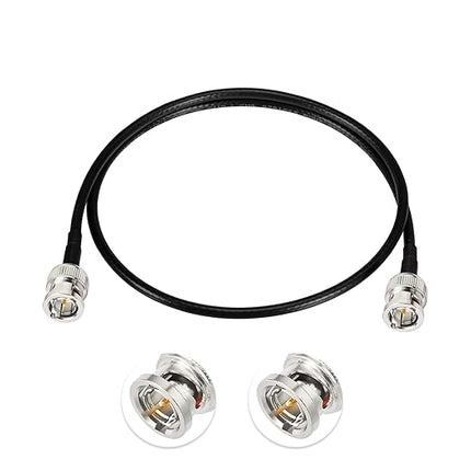 Superbat 3G/6G SDI Cable 2ft Short 75 Ohm BNC to BNC Jumper Belden 1855A Supports HD-SDI/3G-SDI/4K Recorder，SDI Video Cable Precision Video Jumper