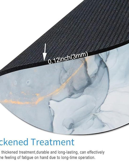 Modern Marbling Round Mouse pad Customized Mousepad Non-Slip Rubber Base Mouse Pads for Computers Laptop Office Desk Accessories Mouse pad