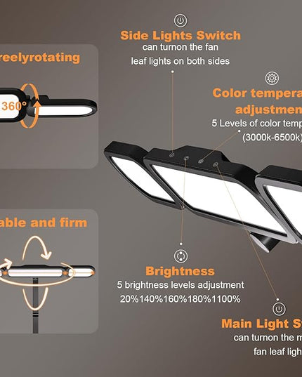 LED Desk Lamp with Clamp,Adjustable Swing Arm Desks Lamps for Home Office,Dimmable Tempering Eye Care Desk Light Bright Modern Led Table Lamp for Nail Tech Archite (3 Section Swing Arm)