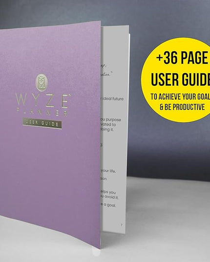Undated Daily Planner – 6-Month A5 Productivity Organizer with Full Page Per Day, Hourly Schedule, Goal Setting, Habit Tracker, Weekly & Monthly Pages – Hardcover Time Management Notebook (Lilac)